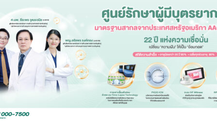 22 ปี แห่งความเชื่อมั่น IVF พญาไทศรีราชา